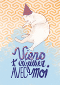 Viens f&ecirc;ter ton anniversaire avec un chat